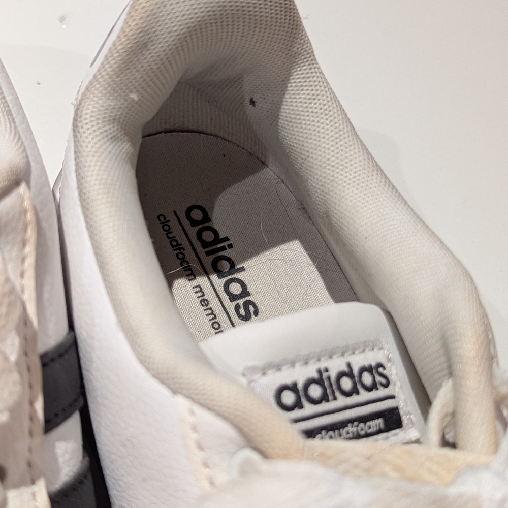 Adidas White and Black Sneakers - Picture 6 of 7